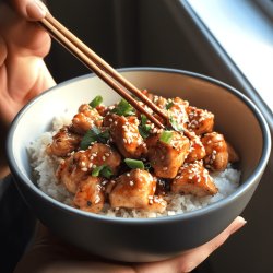 Healthy Honey Sesame Chicken