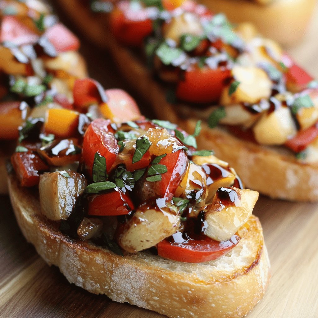 Savory Crostini Delight