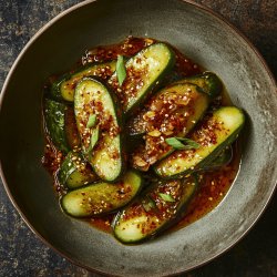 Spicy Asian-Style Cucumbers