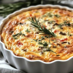 Quiche sans pâte au Thermomix
