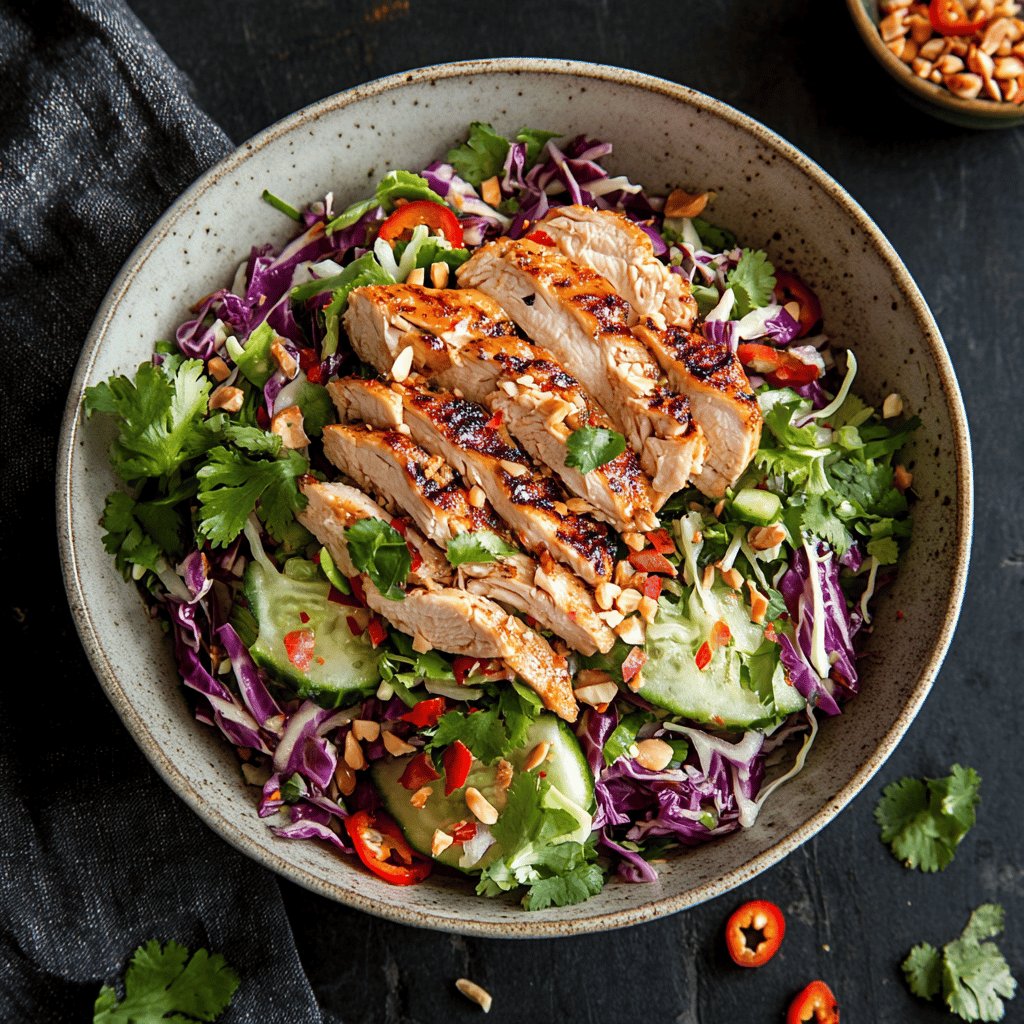 Vietnamese Chicken Cabbage Salad