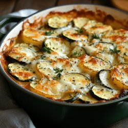 Gratin courgettes et pommes de terre
