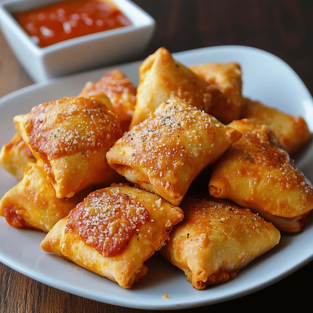 Quick and Easy Pizza Rolls