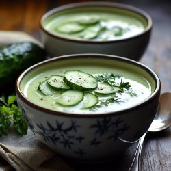 Simple Cold Cucumber Soup