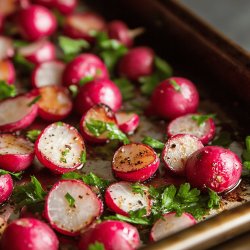 Oven-Roasted Radishes