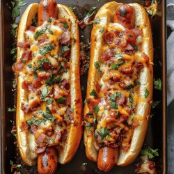 Baked Hot Dog Sandwiches