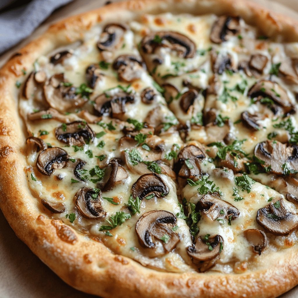 Mushroom Pizza