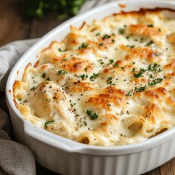 Creamy Baked Chicken Alfredo