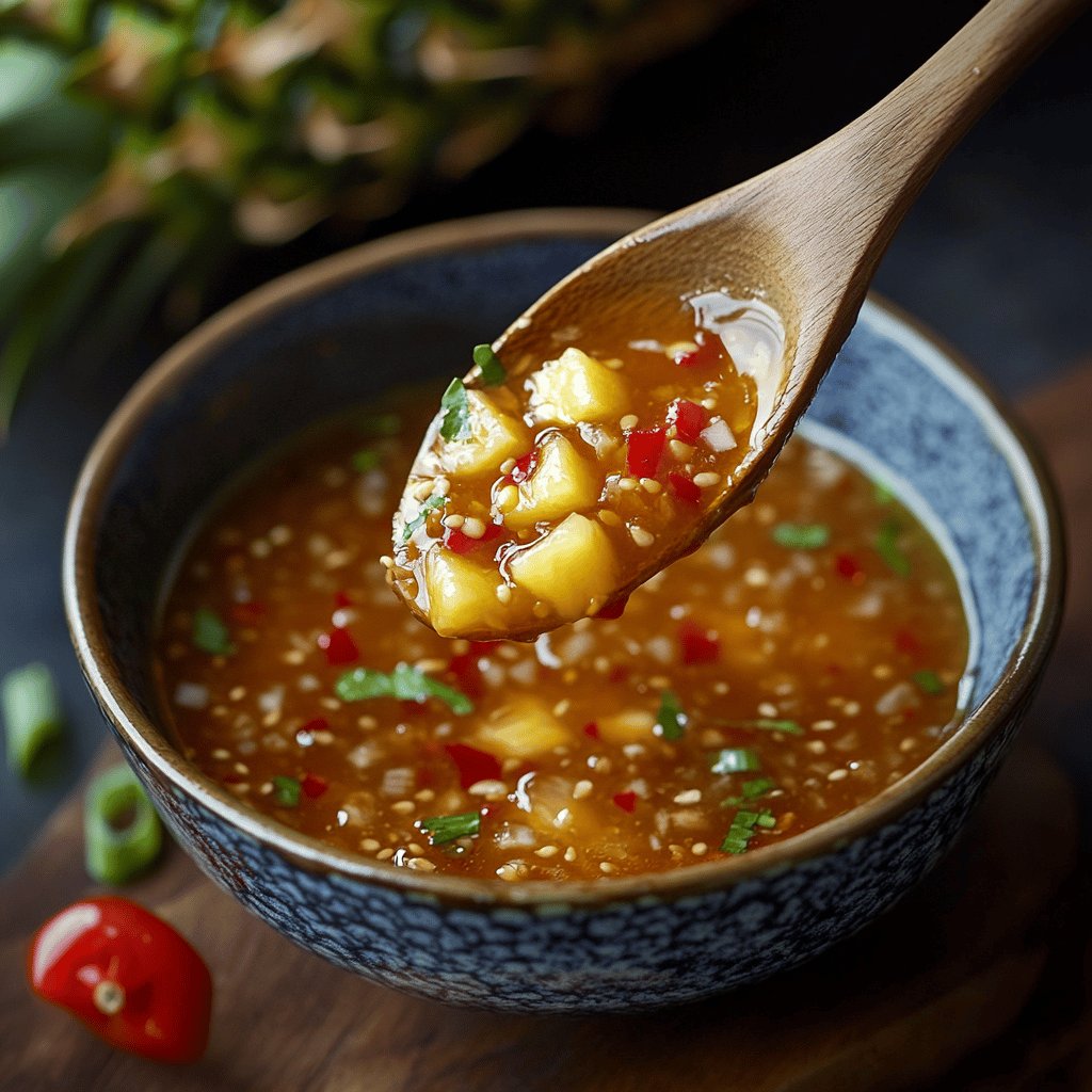 Pineapple Sweet and Sour Sauce