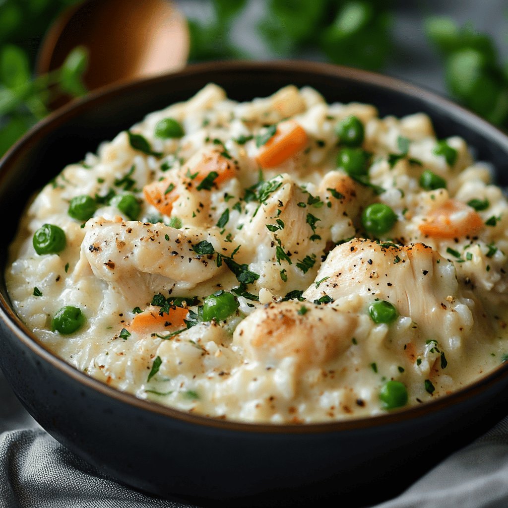 Creamy Chicken and Rice