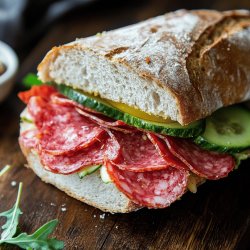 Easy Salami Sandwich