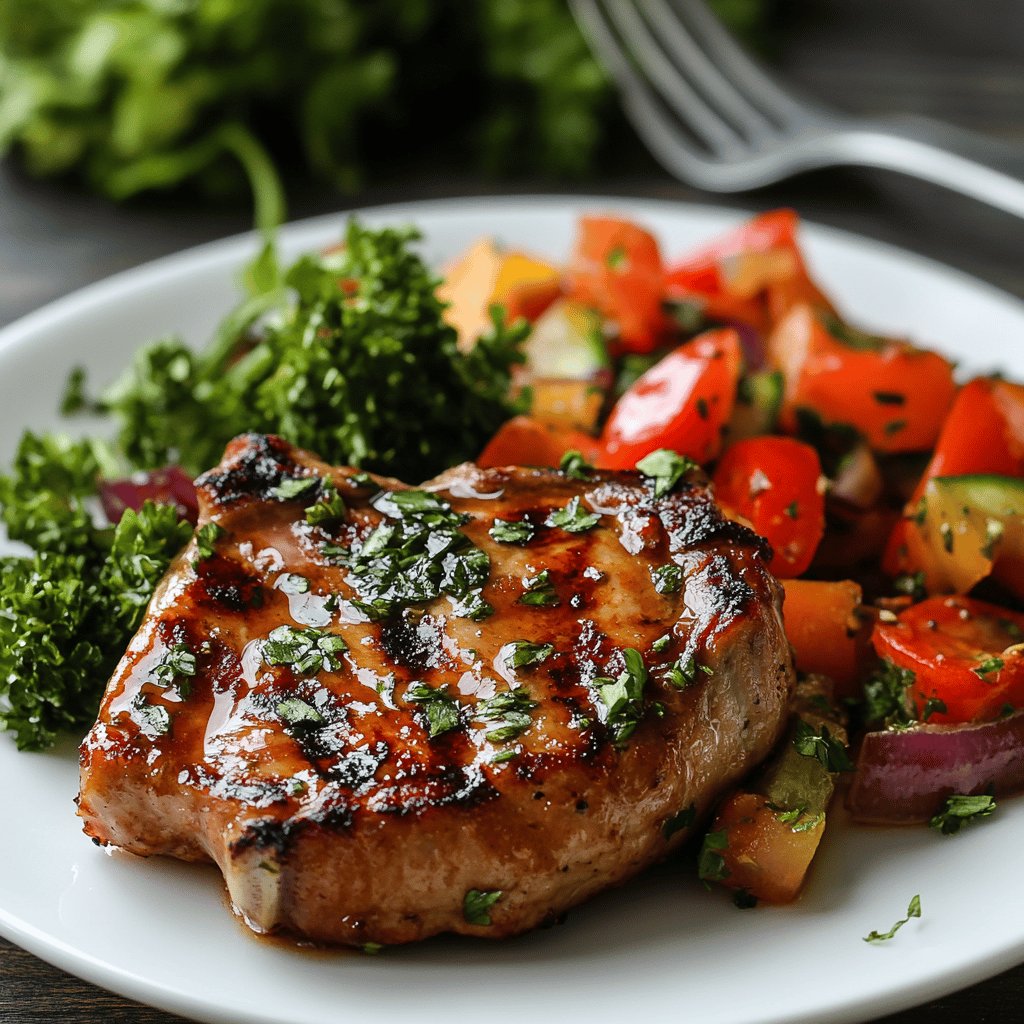 Marinated Baked Pork Chops