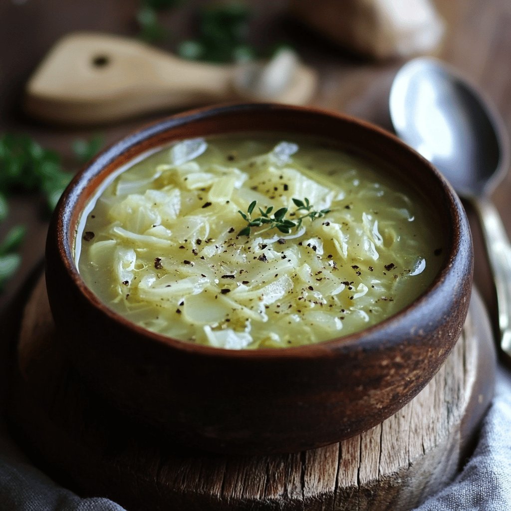 Light Cabbage Soup