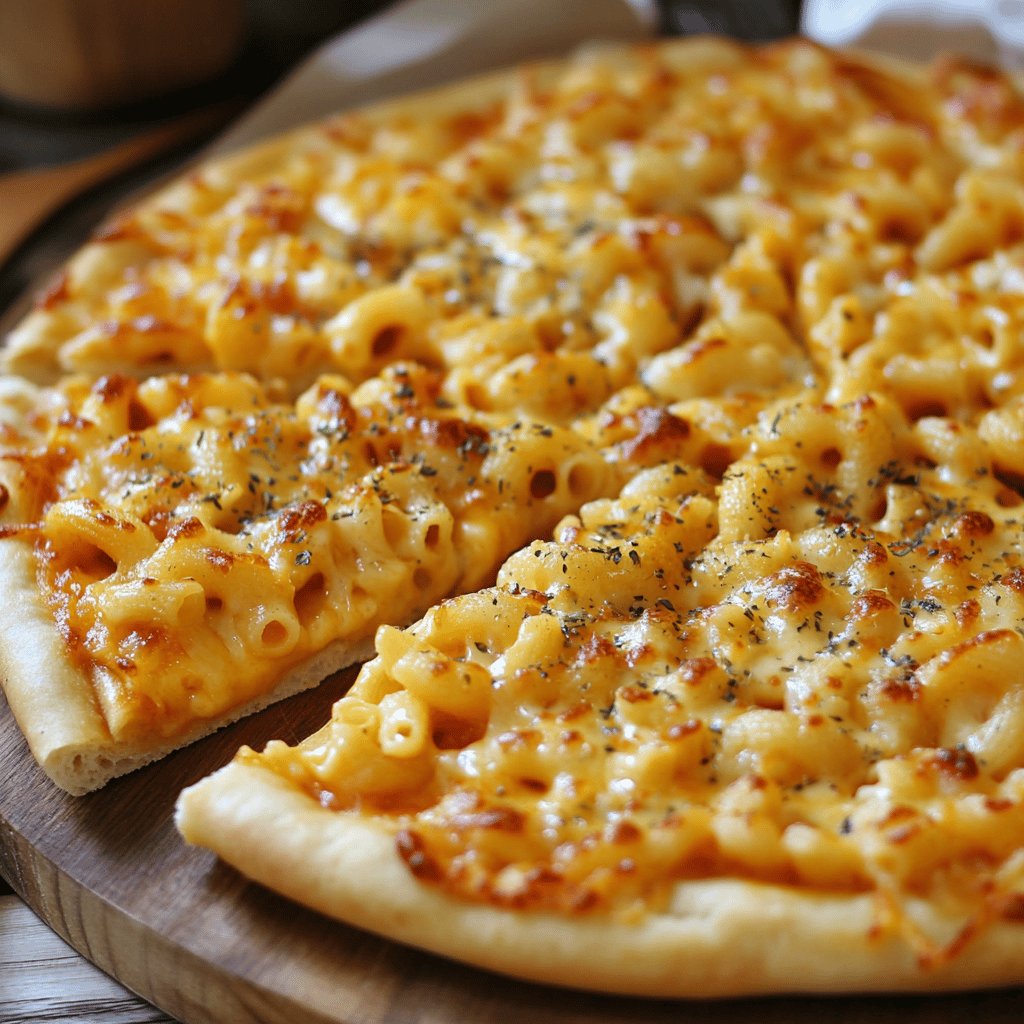 Mac and Cheese Pizza