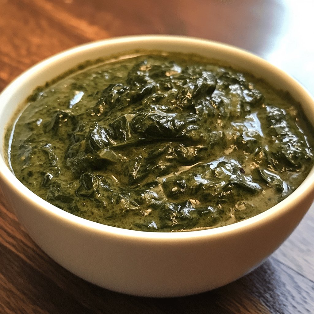 Quick and Easy Creamed Spinach