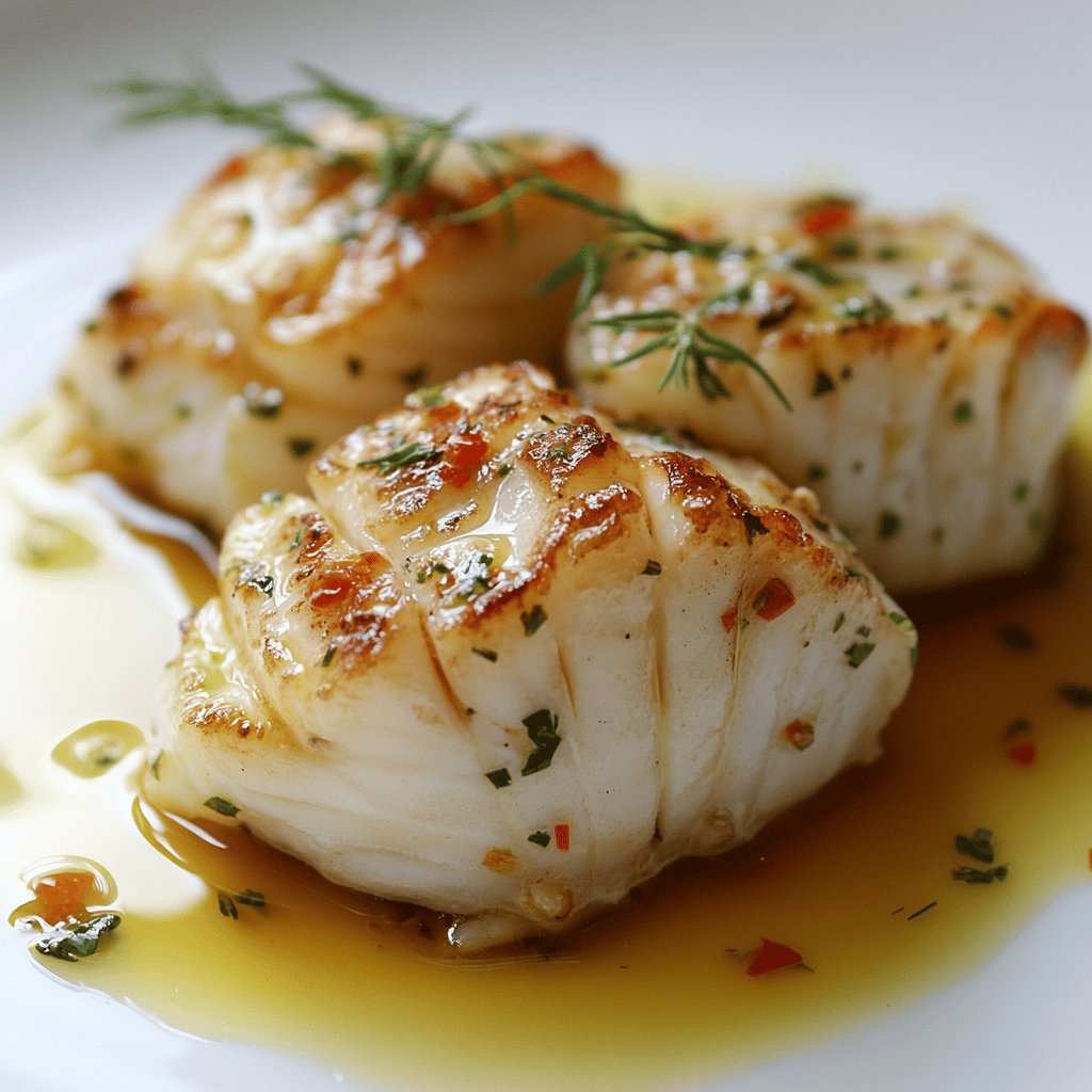 Veau de mer à la poêle