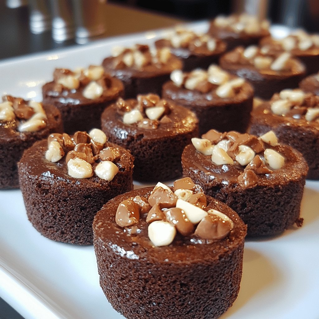 Mini Brownie Bites