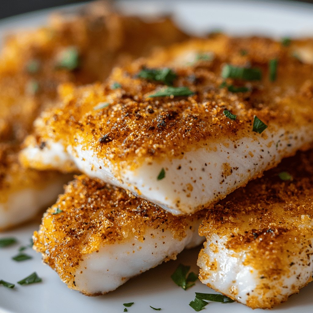 Air-Fried Fish Fillets