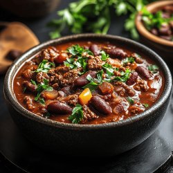 Slow-Cooked Beef Chili