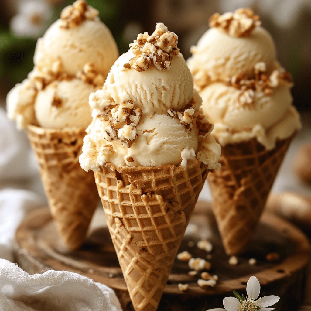 Homemade Ice Cream Cones