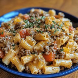 Ground Beef and Pasta Casserole