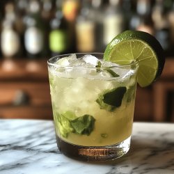 Classic Caipirinha Cocktail