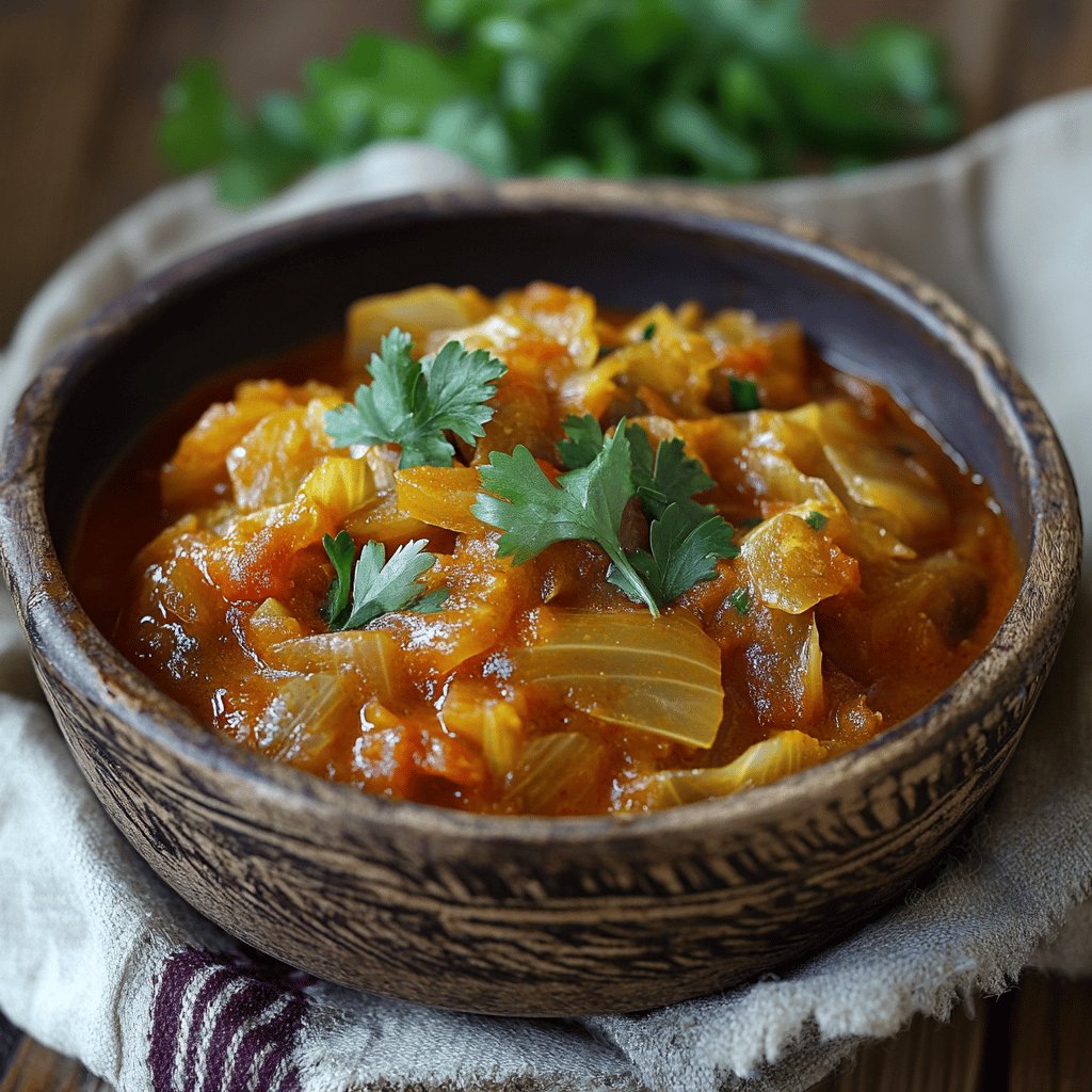 Ethiopian Cabbage Stew