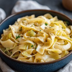 Simple Cabbage and Noodles