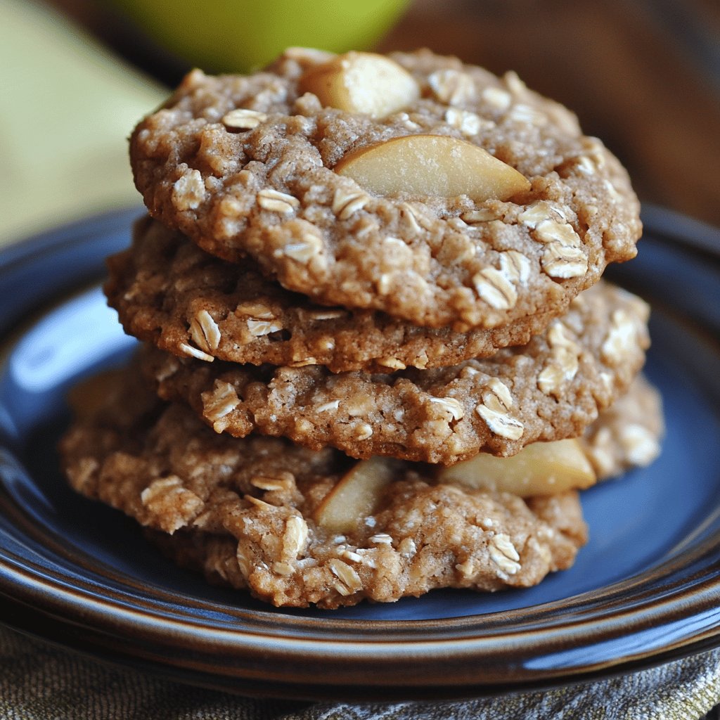 Apple Oatmeal Cookies