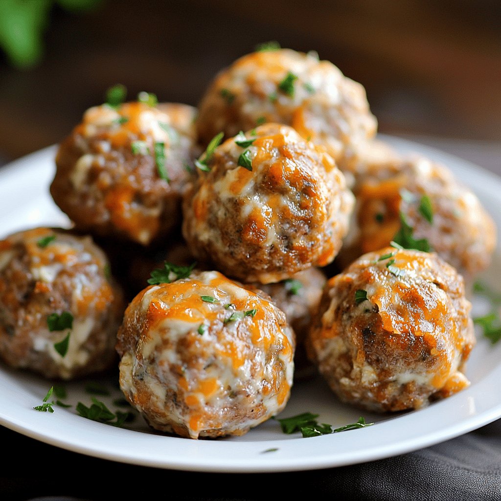 Sausage Cream Cheese Balls