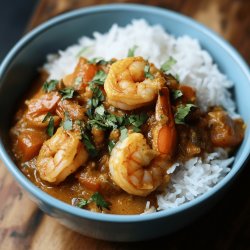 Indian Style Shrimp Curry