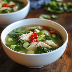 Chicken and Bok Choy Soup