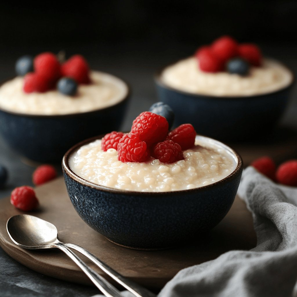 Slow Cooker Tapioca Pudding