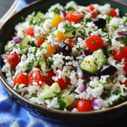 Greek Rice Salad