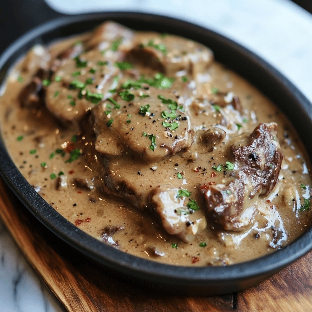 Delicious Smothered Beef Liver