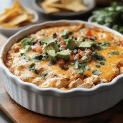 Warm Chicken Nacho Dip