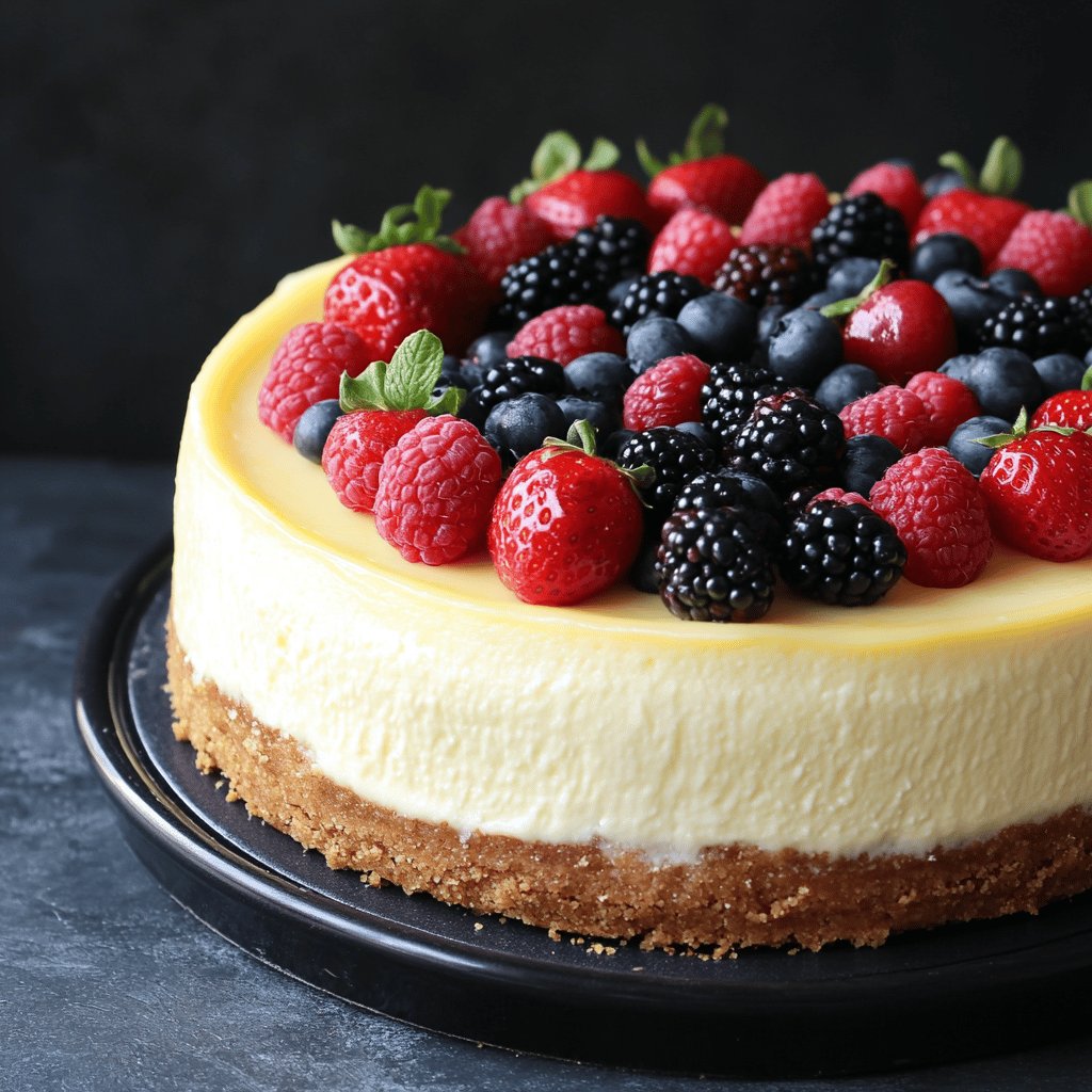 Classic New York Cheesecake