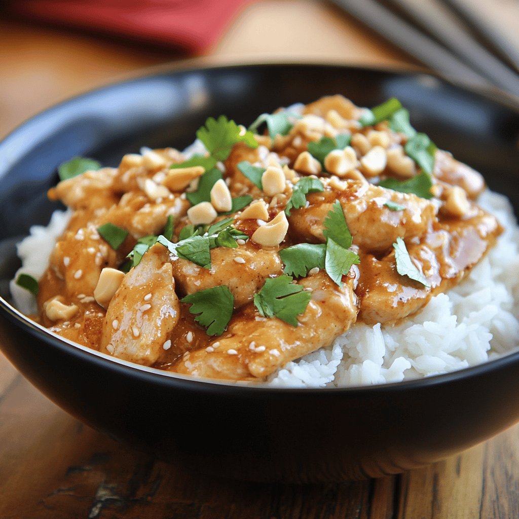 Thai Peanut Chicken