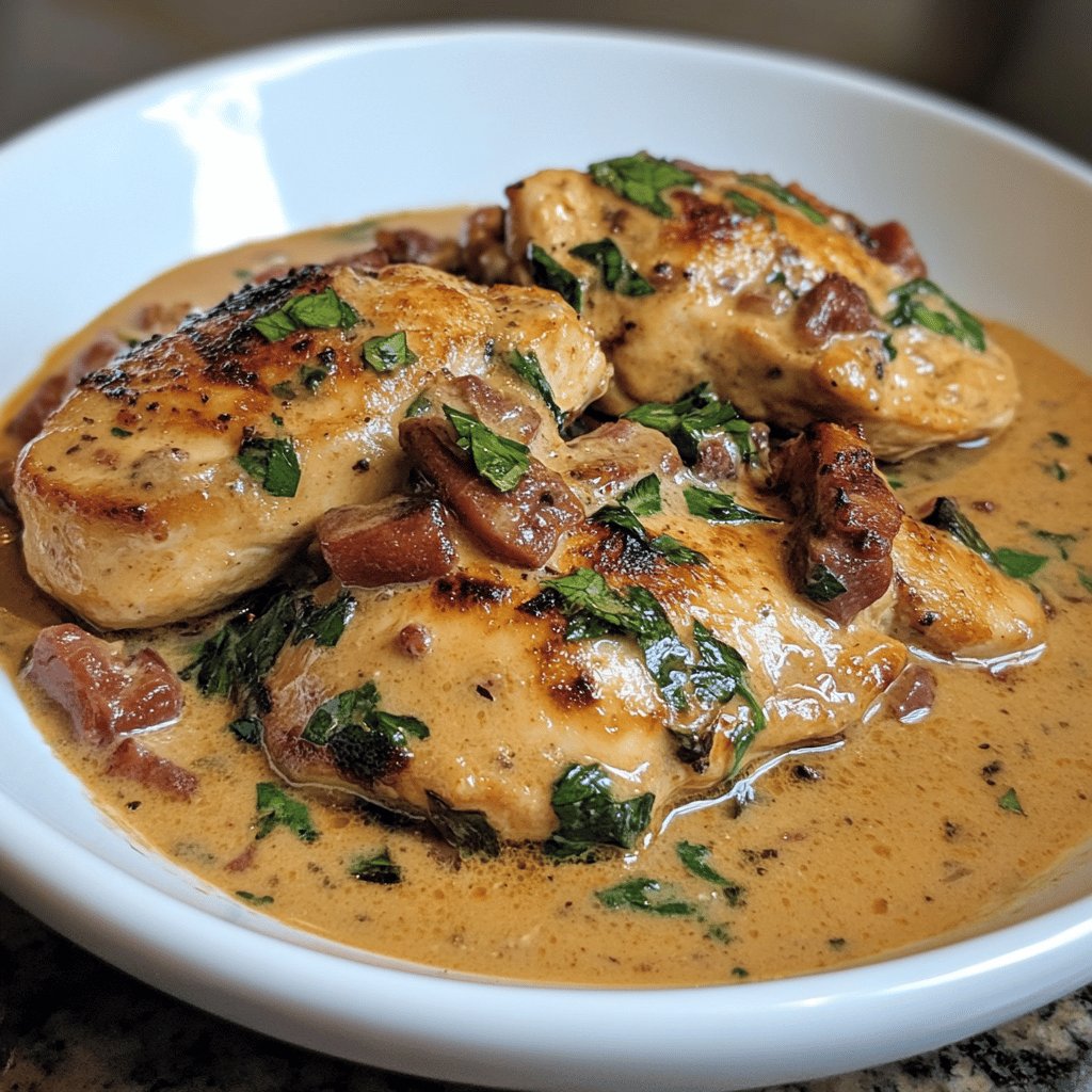 Creamy Wine-Infused Chicken