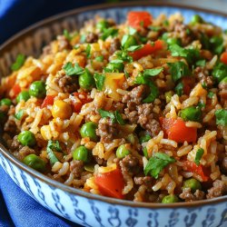 Spanish Rice with Ground Beef