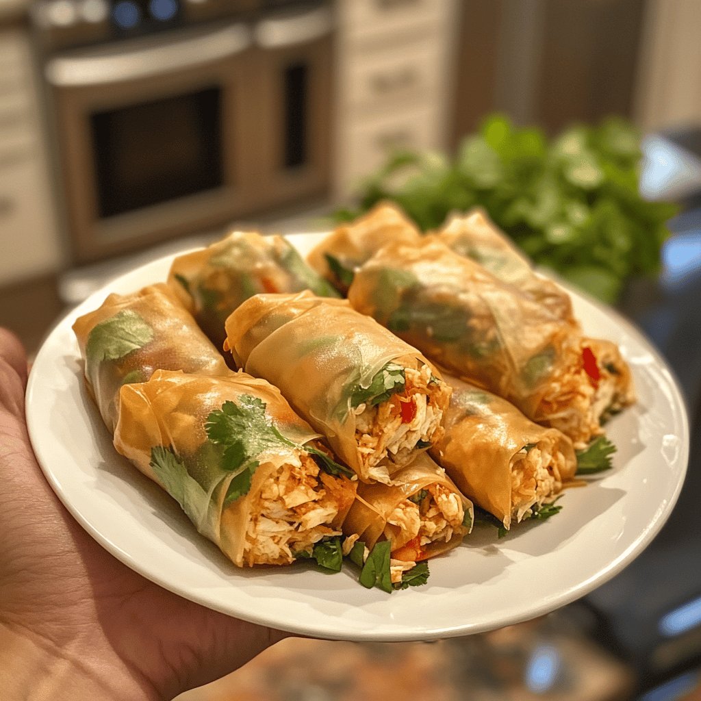 Spicy Crab Spring Rolls