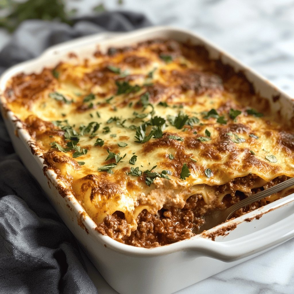 Lasagnes à la bolognaise express