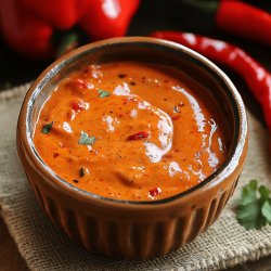 Crème de poivrons rouges