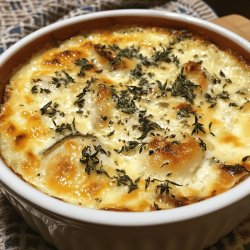 Gratin de brochet au four