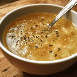 Soupe à l'oignon au Thermomix