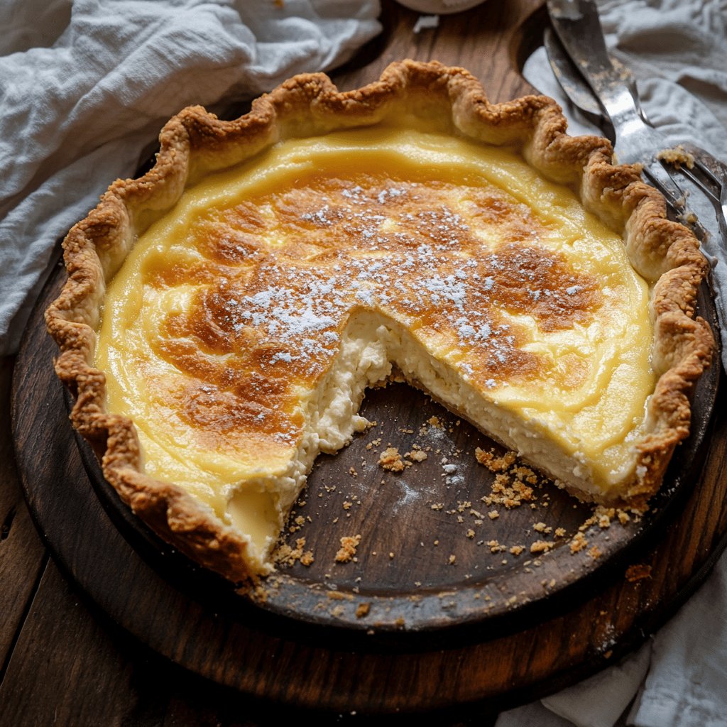 Classic Ricotta Cheese Pie