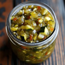 Sweet Zucchini Relish