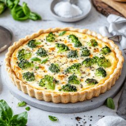 Simple Broccoli Quiche