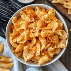 Crunchy Air Fryer Pasta Chips