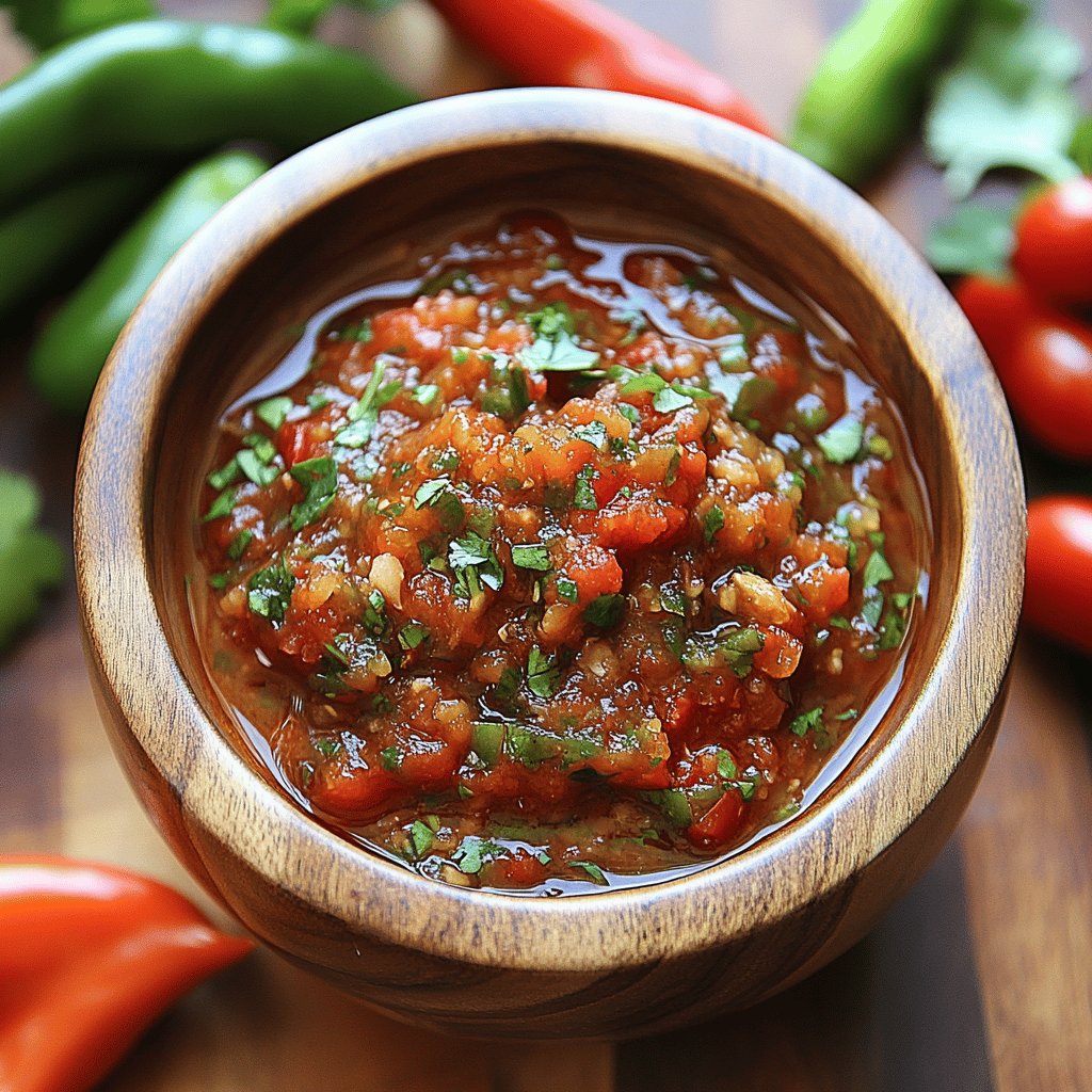 Spicy Habanero Salsa